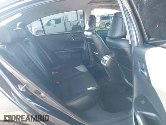 2016 Honda Accord EX-L with VIN 1HGCR2F99GA063575, listed as a IAAI auction lot 43475954 with 115,462 mi miles and . Bid and sale history available at DreamBid. Image 8.