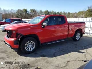 2019 Chevrolet Silverado 1500 with VIN 1GCVYEED3KZ205351, listed as a Copart auction lot 49138435 with 129,008 mi miles and Salvage title. Bid and sale history available at DreamBid. Image 1.