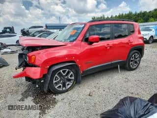 2018 Jeep Renegade Latitude with VIN ZACCJABB8JPH05350, listed as a Copart auction lot 65545705 with 66,020 mi miles and Salvage title. Bid and sale history available at DreamBid. Image 1.