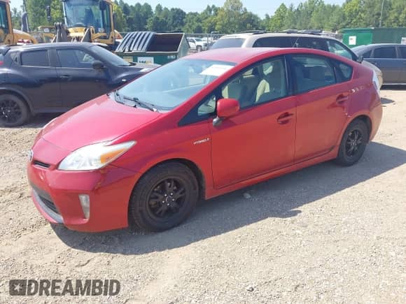 2013 Toyota Prius One with VIN JTDKN3DU8D0339703, listed as a IAAI auction lot 42993106 with 26,604 mi miles and . Bid and sale history available at DreamBid. Image 2.