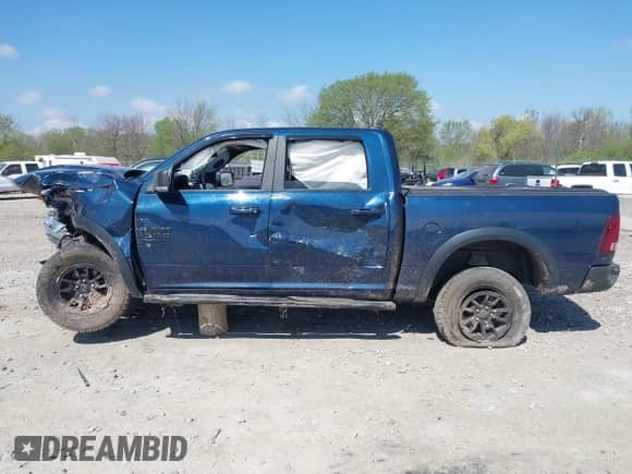 2022 Ram 1500 Warlock with VIN 1C6RR7LG3NS131358, listed as a IAAI auction lot 42262812 with 45,382 mi miles and . Bid and sale history available at DreamBid. Image 14.