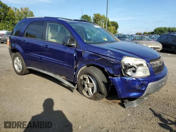 2005 Chevrolet Equinox LT с VIN 2CNDL73F056191558, выставлен на аукционе Copart как лот 80958515 с пробегом 117 549 миль миль и Списание • Salvage title. История ставок и продаж доступна на DreamBid. Изображение 4.