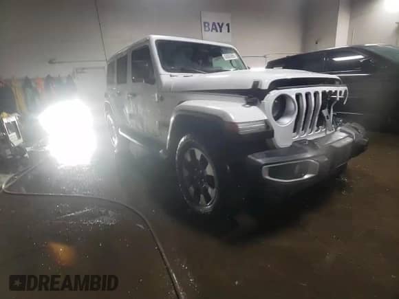 2023 Jeep Wrangler Sahara с VIN 1C4HJXEG1PW507415, выставлен на аукционе Copart как лот 88068965 с пробегом 17 249 миль миль и Списание • Salvage title. История ставок и продаж доступна на DreamBid. Изображение 14.