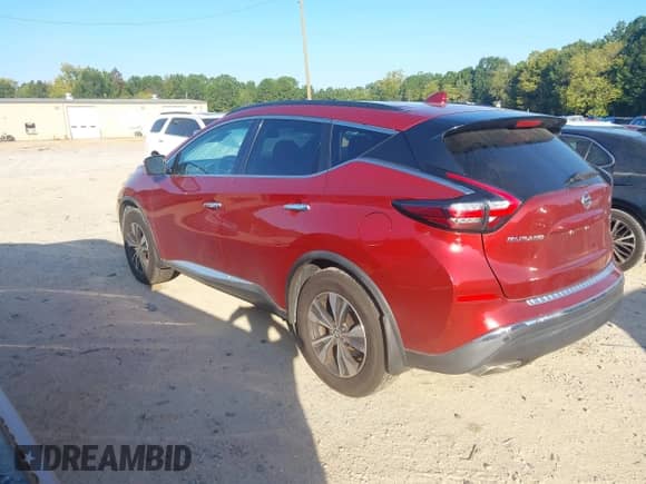 2019 Nissan Murano SL with VIN 5N1AZ2MS9KN142429, listed as a IAAI auction lot 43190526 with 94,633 mi miles and . Bid and sale history available at DreamBid. Image 3.