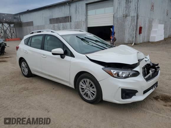 2018 Subaru Impreza Premium with VIN 4S3GTAD68J3749946, listed as a Copart auction lot 81541985 with 39,724 mi miles and Clean title. Bid and sale history available at DreamBid. Image 4.
