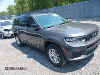 2023 Jeep Grand Cherokee Laredo with VIN 1C4RJKAG2P8842555, listed as a IAAI auction lot 42861769 with 27,906 mi miles and . Bid and sale history available at DreamBid. Image 1.