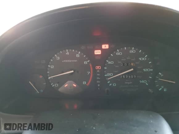 1995 Honda Accord LX z VIN 1HGCD5635SA055901, wystawiony jako Copart lot #58988965 z przebiegiem 253 309 mil mil oraz Szkoda całkowita • Salvage title. Historia ofert i sprzedaży dostępna na DreamBid. Obrazek 9.