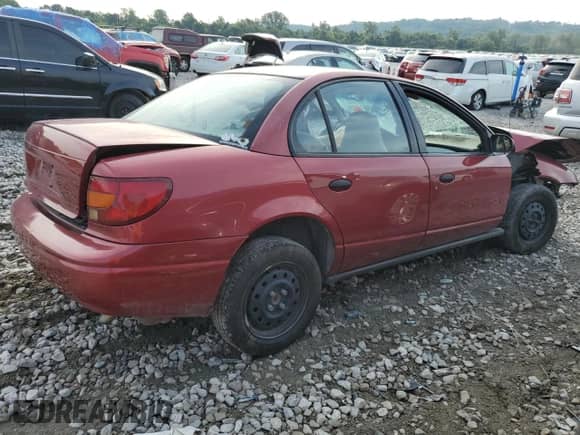 2000 Saturn SL with VIN 1G8ZH5282YZ243696, listed as a Copart auction lot 65876645 with Not provided miles and Salvage title. Bid and sale history available at DreamBid. Image 3.