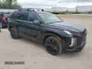 2025 Hyundai Palisade XRT with VIN KM8R3DGE0SU834851, listed as a Copart auction lot 69666385 with 132 mi miles and Salvage title. Bid and sale history available at DreamBid. Image 4.