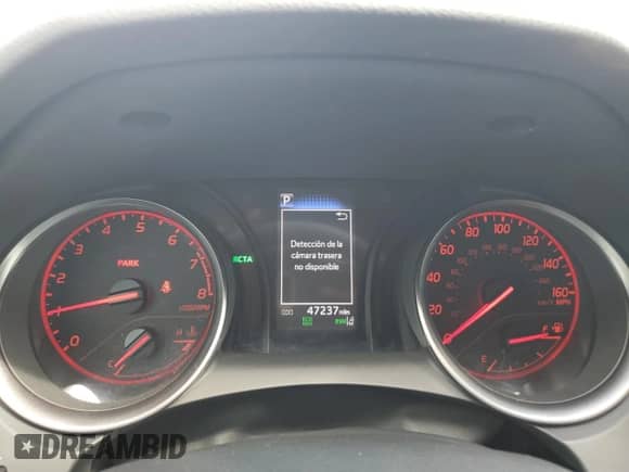 2023 Toyota Camry TRD with VIN 4T1KZ1AK9PU074603, listed as a Copart auction lot 67583585 with 47,237 mi miles and Salvage title. Bid and sale history available at DreamBid. Image 9.