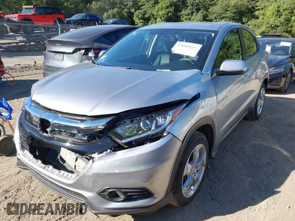 2021 Honda HR-V LX with VIN 3CZRU6H37MM723449, listed as a IAAI auction lot 43080147 with 32,093 mi miles and . Bid and sale history available at DreamBid. Image 2.