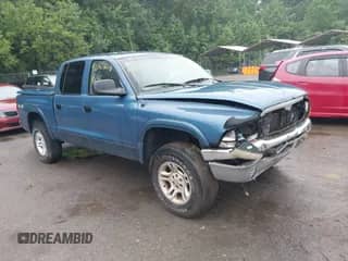2003 Dodge Dakota SLT with VIN 1D7HG48N63S350401, listed as a IAAI auction lot 42503078 with 199,341 mi miles and . Bid and sale history available at DreamBid. Image 1.