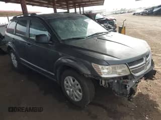 2016 Dodge Journey SE with VIN 3C4PDCAB3GT119372, listed as a IAAI auction lot 43062798 with 162,140 mi miles and . Bid and sale history available at DreamBid. Image 1.