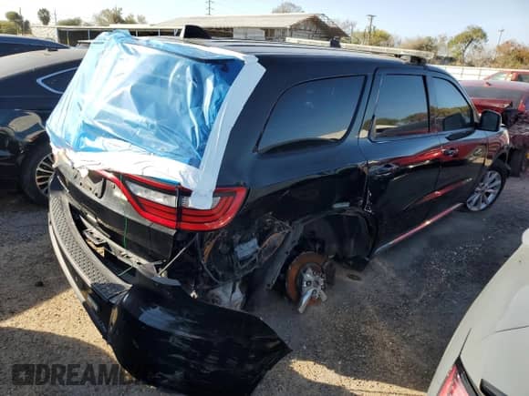 2021 Dodge Durango with VIN 1C4SDHFT8MC639809, listed as a Copart auction lot 81371304 with 38,970 mi miles and Salvage title. Bid and sale history available at DreamBid. Image 3.
