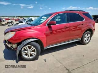 2012 Chevrolet Equinox 1LT with VIN 2GNALDEK1C6271164, listed as a Copart auction lot 65953245 with 120,456 mi miles and Clean title. Bid and sale history available at DreamBid. Image 1.