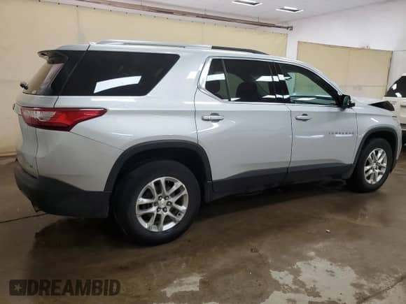 2018 Chevrolet Traverse LT Cloth с VIN 1GNEVGKW8JJ180834, выставлен на аукционе Copart как лот 80320595 с пробегом 132 453 миль миль и Чистый • Clean title. История ставок и продаж доступна на DreamBid. Изображение 3.