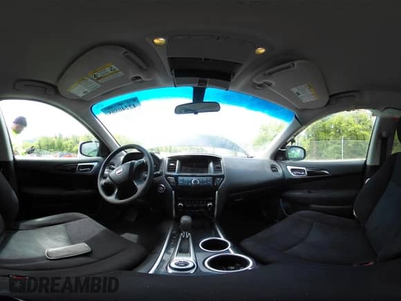 2016 Nissan Pathfinder S with VIN 5N1AR2MM4GC635388, listed as a IAAI auction lot 42240805 with 56,822 mi miles and . Bid and sale history available at DreamBid. Image 21.