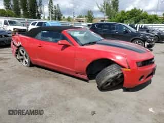 2013 Chevrolet Camaro LT z VIN 2G1FC3D39D9218045, wystawiony jako Copart lot #87064395 z przebiegiem 107 519 mil mil oraz Szkoda całkowita • Salvage title. Historia ofert i sprzedaży dostępna na DreamBid. Obrazek 4.
