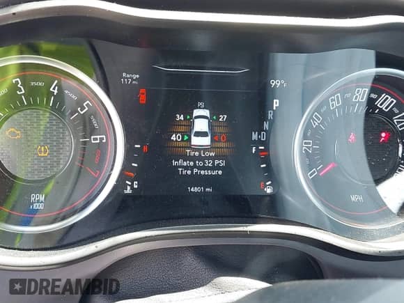 2023 Dodge Challenger GT с VIN 2C3CDZJG8PH590962, выставлен на аукционе IAAI как лот 43016573 с пробегом 14 801 миль миль и . История ставок и продаж доступна на DreamBid. Изображение 16.