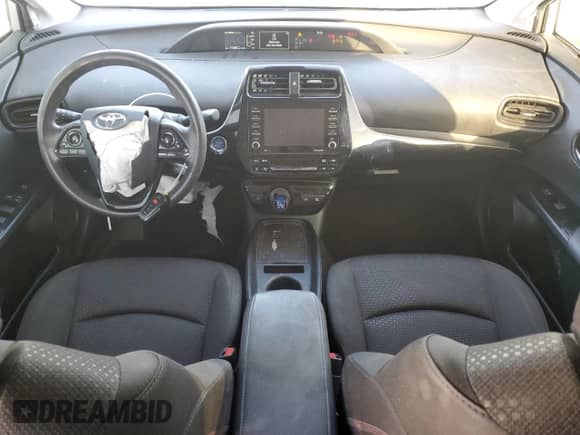 2021 Toyota Prius LE with VIN JTDL9MFU1M3027412, listed as a Copart auction lot 84287195 with 71,395 mi miles and Salvage title. Bid and sale history available at DreamBid. Image 8.