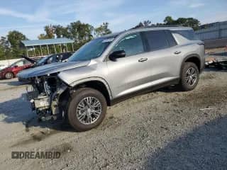 2025 Chevrolet Traverse FWD LT с VIN 1GNERGRS6SJ139613, выставлен на аукционе Copart как лот 80691945 с пробегом 1 160 миль миль и Списание • Salvage title. История ставок и продаж доступна на DreamBid. Изображение 1.
