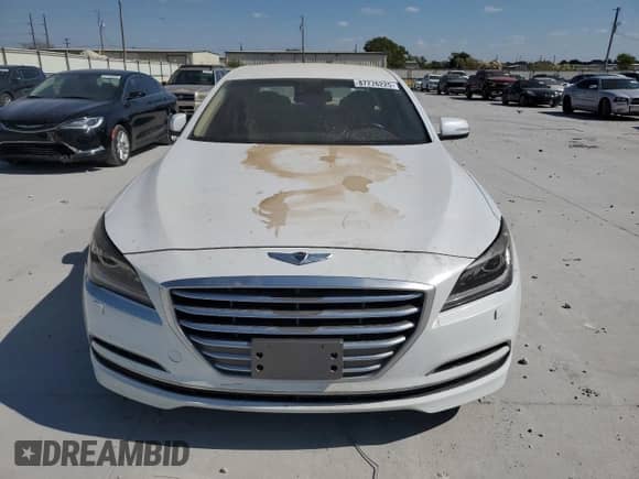 2016 Hyundai Genesis 3.8L z VIN KMHGN4JE6GU107876, wystawiony jako Copart lot #87276225 z przebiegiem 109 923 mil mil oraz Szkoda całkowita • Salvage title. Historia ofert i sprzedaży dostępna na DreamBid. Obrazek 5.