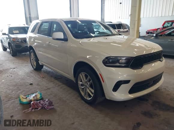 2022 Dodge Durango GT Plus z VIN 1C4RDJDG9NC182960, wystawiony jako IAAI lot #41993368 z przebiegiem 55 943 mil mil oraz . Historia ofert i sprzedaży dostępna na DreamBid. Obrazek 1.
