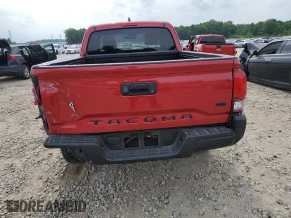 2020 Toyota Tacoma SR with VIN 3TYSX5EN8LT002204, listed as a Copart auction lot 56917255 with 101,968 mi miles and Salvage title. Bid and sale history available at DreamBid. Image 6.