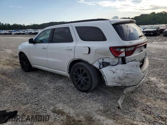 2020 Dodge Durango GT Plus with VIN 1C4RDHDG7LC154922, listed as a Copart auction lot 55901355 with 106,425 mi miles and Salvage title. Bid and sale history available at DreamBid. Image 2.