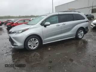 2024 Toyota Sienna XLE with VIN 5TDJSKFC4RS109468, listed as a Copart auction lot 81134705 with 103,069 mi miles and Salvage title. Bid and sale history available at DreamBid. Image 1.