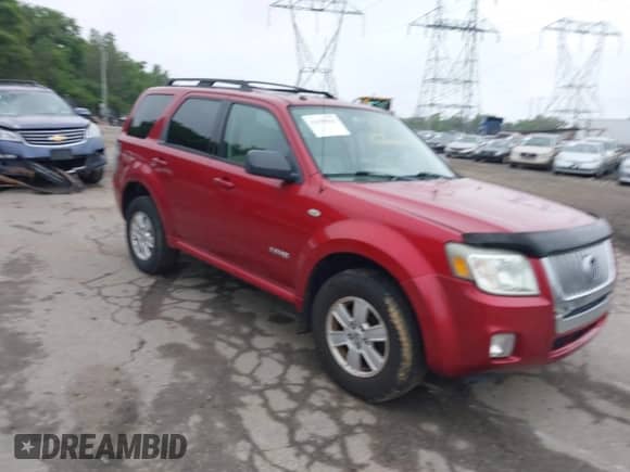 2008 Mercury Mariner with VIN 4M2CU91118KJ10501, listed as a IAAI auction lot 42459842 with Not provided miles and . Bid and sale history available at DreamBid. Image 1.