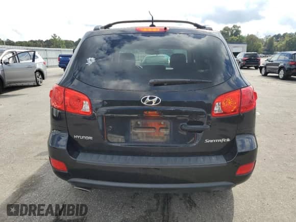 2009 Hyundai Santa Fe Limited with VIN 5NMSH13E99H268993, listed as a Copart auction lot 85821075 with 176,051 mi miles and Clean title. Bid and sale history available at DreamBid. Image 6.