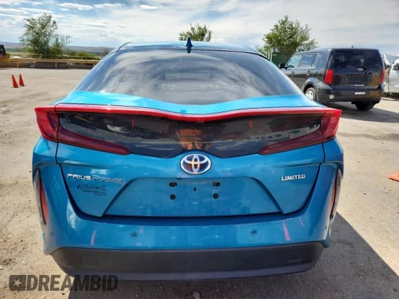2020 Toyota Prius LE with VIN JTDKARFP5L3149408, listed as a Copart auction lot 70762595 with 56,249 mi miles and Salvage title. Bid and sale history available at DreamBid. Image 6.