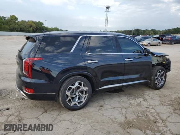 2022 Hyundai Palisade Calligraphy с VIN KM8R74HE5NU456002, выставлен на аукционе Copart как лот 82127605 с пробегом 73 046 миль миль и Списание • Salvage title. История ставок и продаж доступна на DreamBid. Изображение 3.