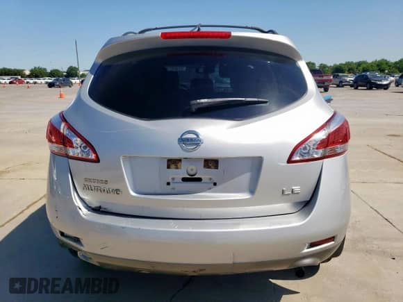 2013 Nissan Murano LE z VIN JN8AZ1MU9DW200556, wystawiony jako Copart lot #57669715 z przebiegiem 194 559 mil mil oraz Szkoda całkowita • Salvage title. Historia ofert i sprzedaży dostępna na DreamBid. Obrazek 6.