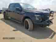 2017 Ford F-150 XLT with VIN 1FTEW1EF5HKC16563, listed as a Copart auction lot 81129765 with Not provided miles and Salvage title. Bid and sale history available at DreamBid. Image 4.