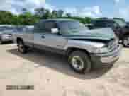1996 Dodge RAM with VIN 3B7KC23W5TM190309, listed as a Copart auction lot 52730595 with 258,152 mi miles and Salvage title. Bid and sale history available at DreamBid. Image 4.