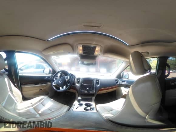 2013 Dodge Durango Citadel with VIN 1C4RDHEG3DC687589, listed as a IAAI auction lot 43042901 with 159,653 mi miles and . Bid and sale history available at DreamBid. Image 18.