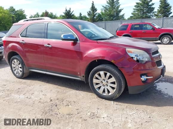 2010 Chevrolet Equinox 2LT with VIN 2CNFLPEYXA6218461, listed as a IAAI auction lot 42531396 with 200,182 mi miles and . Bid and sale history available at DreamBid. Image 1.