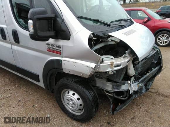 2022 Ram ProMaster Cargo с VIN 3C6MRVJG5NE130748, выставлен на аукционе IAAI как лот 40738377 с пробегом 157 720 миль миль и . История ставок и продаж доступна на DreamBid. Изображение 1.