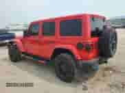 2022 Jeep Wrangler Unlimited Sahara with VIN 1C4JJXP66NW257740, listed as a Copart auction lot 66473935 with 21,823 mi miles and Salvage title. Bid and sale history available at DreamBid. Image 2.