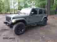 2021 Jeep Wrangler Unlimited Sahara with VIN 1C4HJXEG0MW703812, listed as a IAAI auction lot 42186089 with 50,349 mi miles and . Bid and sale history available at DreamBid. Image 18.