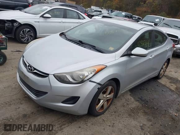 2013 Hyundai Elantra GLS with VIN 5NPDH4AE9DH257534, listed as a IAAI auction lot 43567843 with 151,960 mi miles and . Bid and sale history available at DreamBid. Image 2.