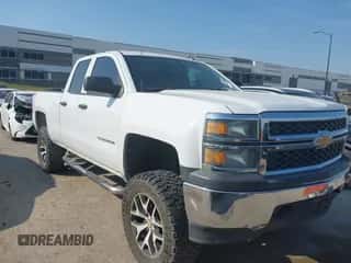 2014 Chevrolet Silverado 1500 Work Truck z VIN 1GCVKPEC9EZ276076, wystawiony jako IAAI lot #43183051 z przebiegiem 194 388 mil mil oraz . Historia ofert i sprzedaży dostępna na DreamBid. Obrazek 1.
