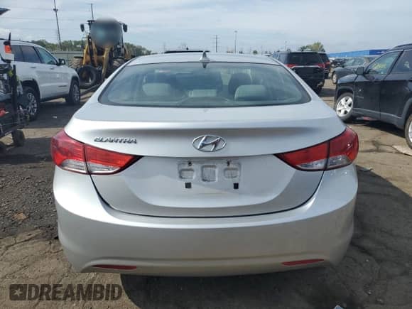 2011 Hyundai Elantra Limited with VIN KMHDH4AEXBU136509, listed as a Copart auction lot 81689355 with 150,047 mi miles and Salvage title. Bid and sale history available at DreamBid. Image 6.