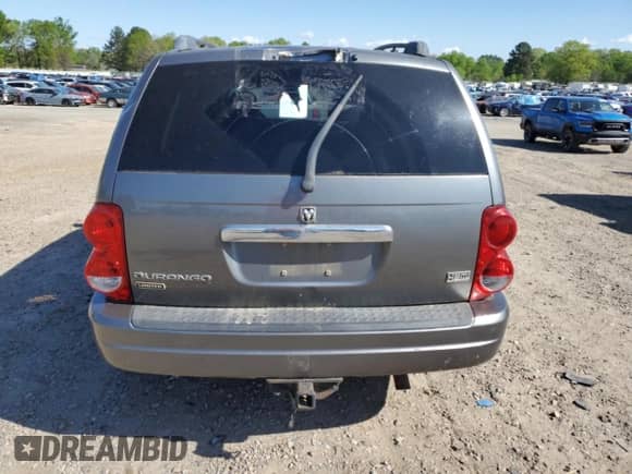2005 Dodge Durango Limited with VIN 1D8HB58D65F582810, listed as a Copart auction lot 52025515 with 189,679 mi miles and Clean title. Bid and sale history available at DreamBid. Image 6.