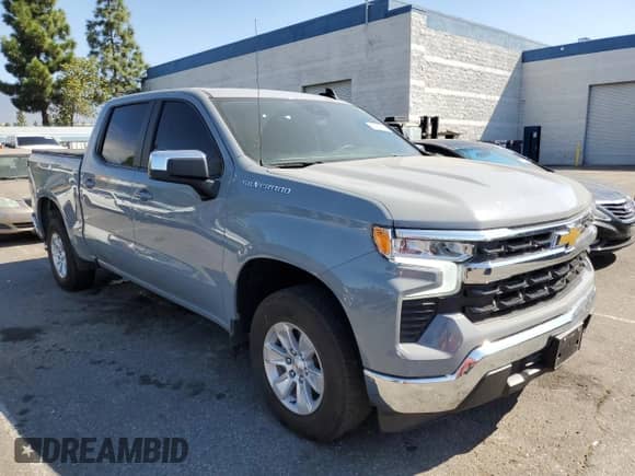 2024 Chevrolet Silverado 1500 LT z VIN 1GCPACEK0RZ277909, wystawiony jako Copart lot #80751585 z przebiegiem Nie podano mil oraz Szkoda całkowita • Salvage title. Historia ofert i sprzedaży dostępna na DreamBid. Obrazek 4.