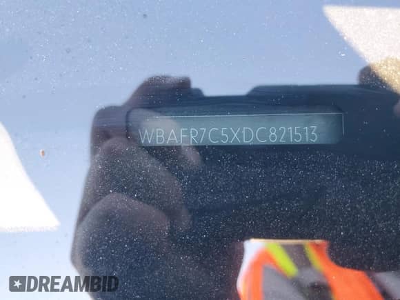 2013 BMW 5 Series 535i с VIN WBAFR7C5XDC821513, выставлен на аукционе Copart как лот 87455515 с пробегом 139 769 миль миль и Списание • Salvage title. История ставок и продаж доступна на DreamBid. Изображение 12.