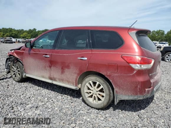 2014 Nissan Pathfinder S with VIN 5N1AR2MM3EC666726, listed as a Copart auction lot 69941495 with 212,776 mi miles and Salvage title. Bid and sale history available at DreamBid. Image 2.