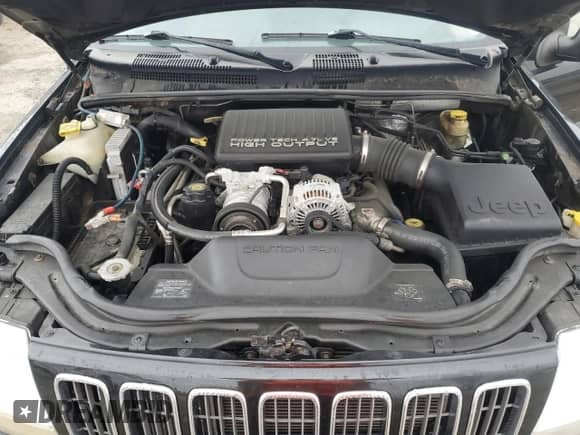 2002 Jeep Grand Cherokee Overland with VIN 1J8GW68JX2C290531, listed as a Copart auction lot 90013135 with 169,552 mi miles and Salvage title. Bid and sale history available at DreamBid. Image 12.